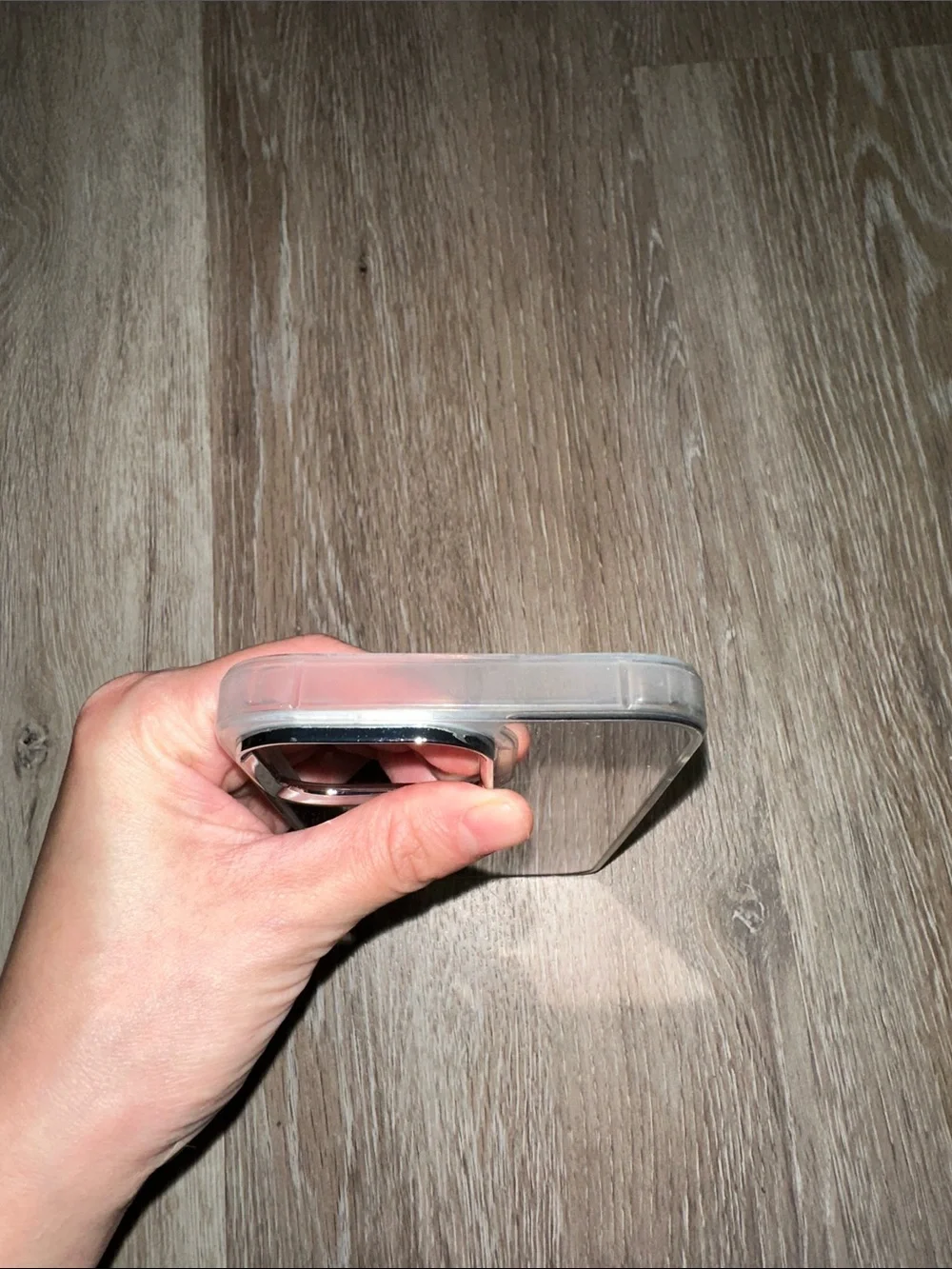 Clear Black Mirror Phone Case - iPhone 14 Pro Max